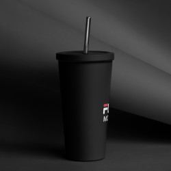 Fuck Monday Insulated tumbler with a straw