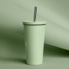 Fuck Monday Insulated tumbler with a straw